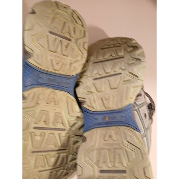 ASICS Gel-Venture 7 Running Shoe Grey Green Womens Size 9 1012A476 - Picture 9 of 13